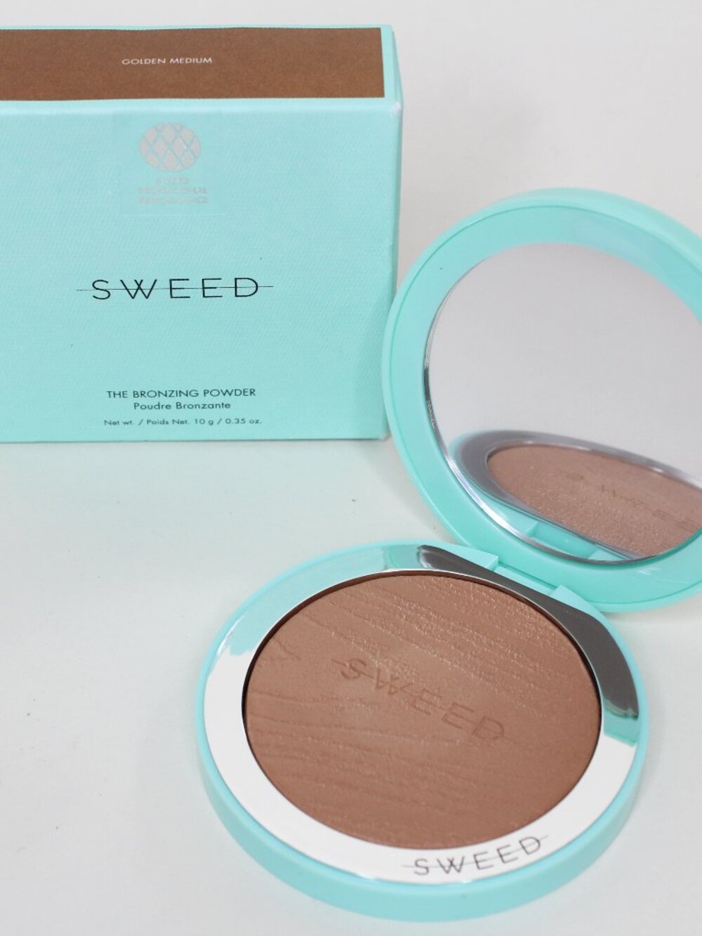 SWEED The Bronzing Powder Golden Medium 10g / 0.35 oz New
